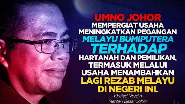 Umno Johor Tingkat Pegangan Melayu Bumiputera - Berita