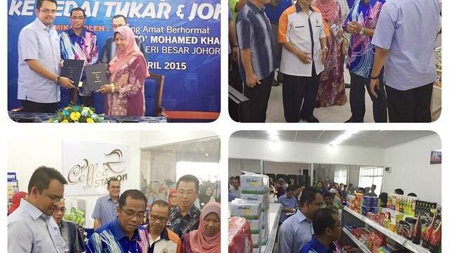 Pelancaran Akses Barangan Kedai Tukar &Amp; Johor Mart Oleh Yab. Mb Johor - Berita